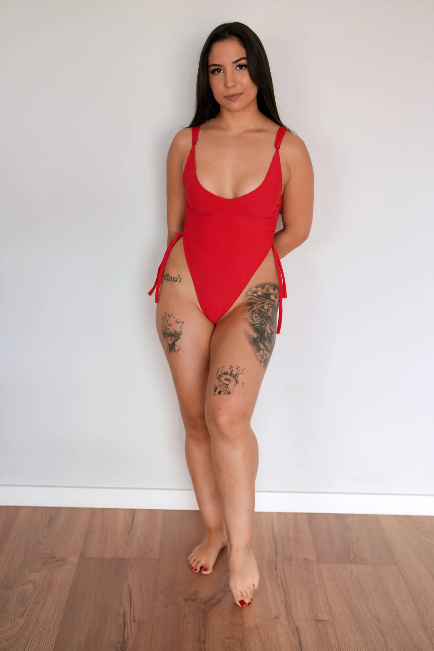 One-piece Vermelho